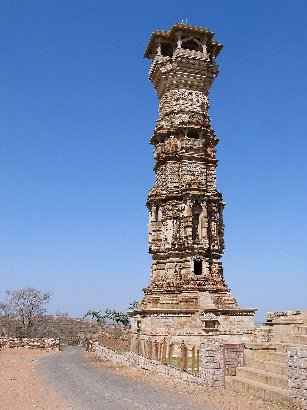Kirti Stambha, Chittorgarh, Rajasthan, India