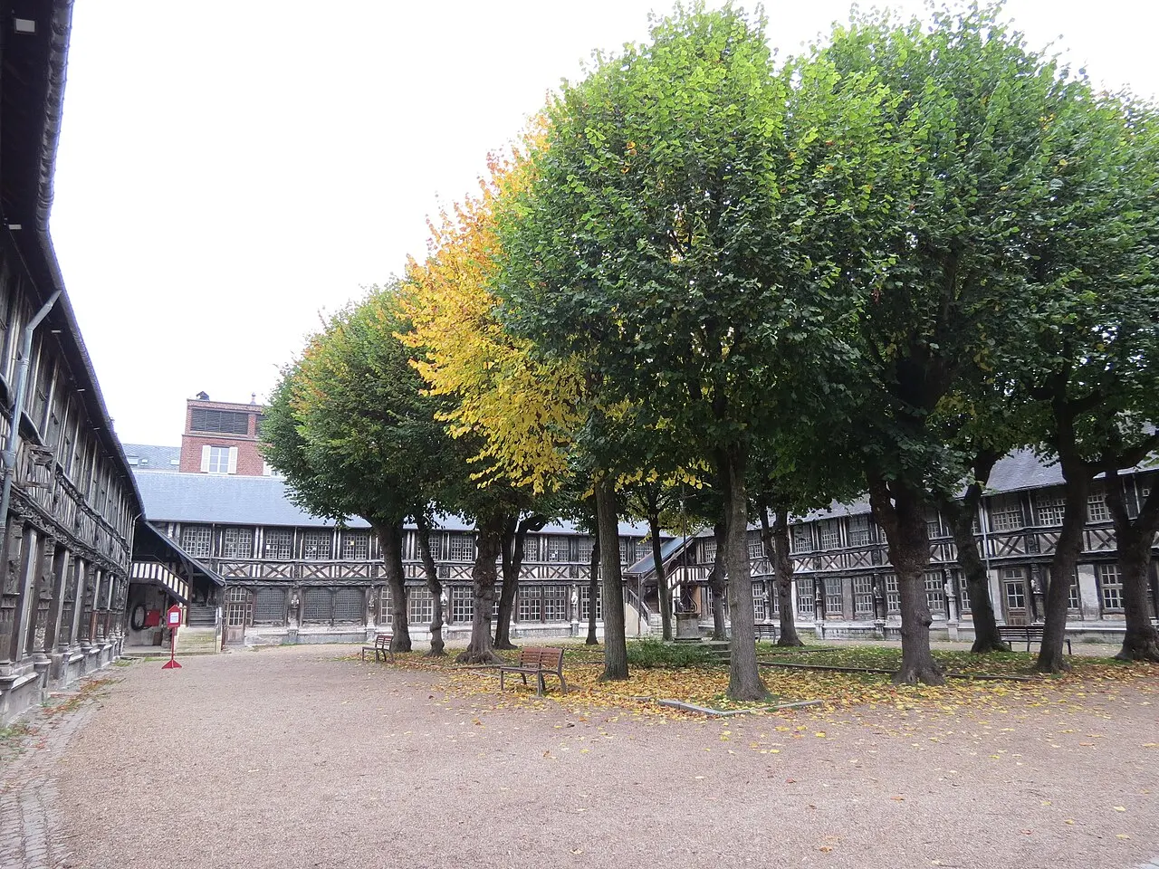 Aître Saint-Maclou, Rouen, Normandy, France