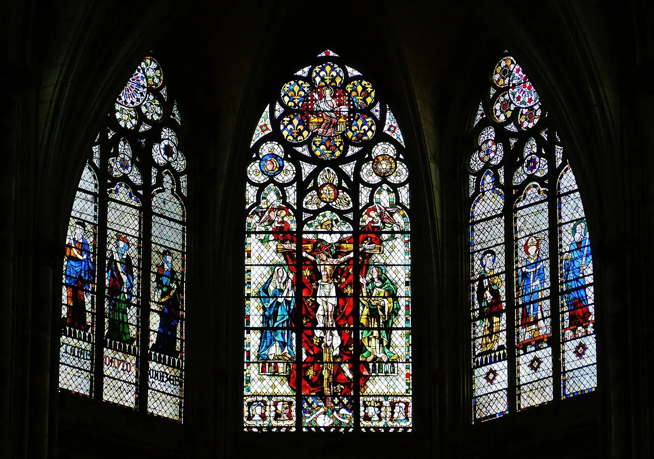 Saint-Ouen Abbey Church, Rouen, Normandy, France