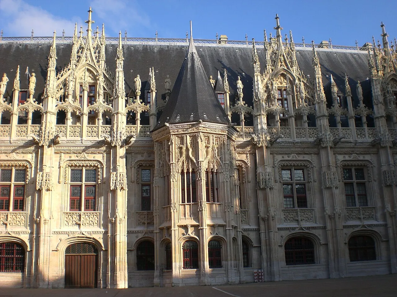 Palais de Justice de Rouen, Rouen, Normandy, France