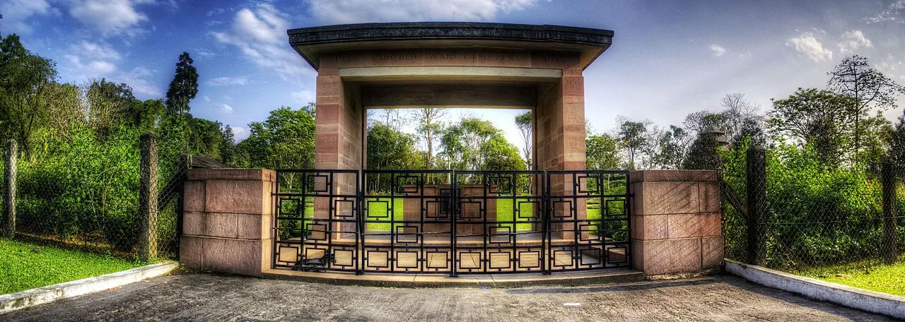 Digboi War Cemetery, Tinsukia, Assam, India