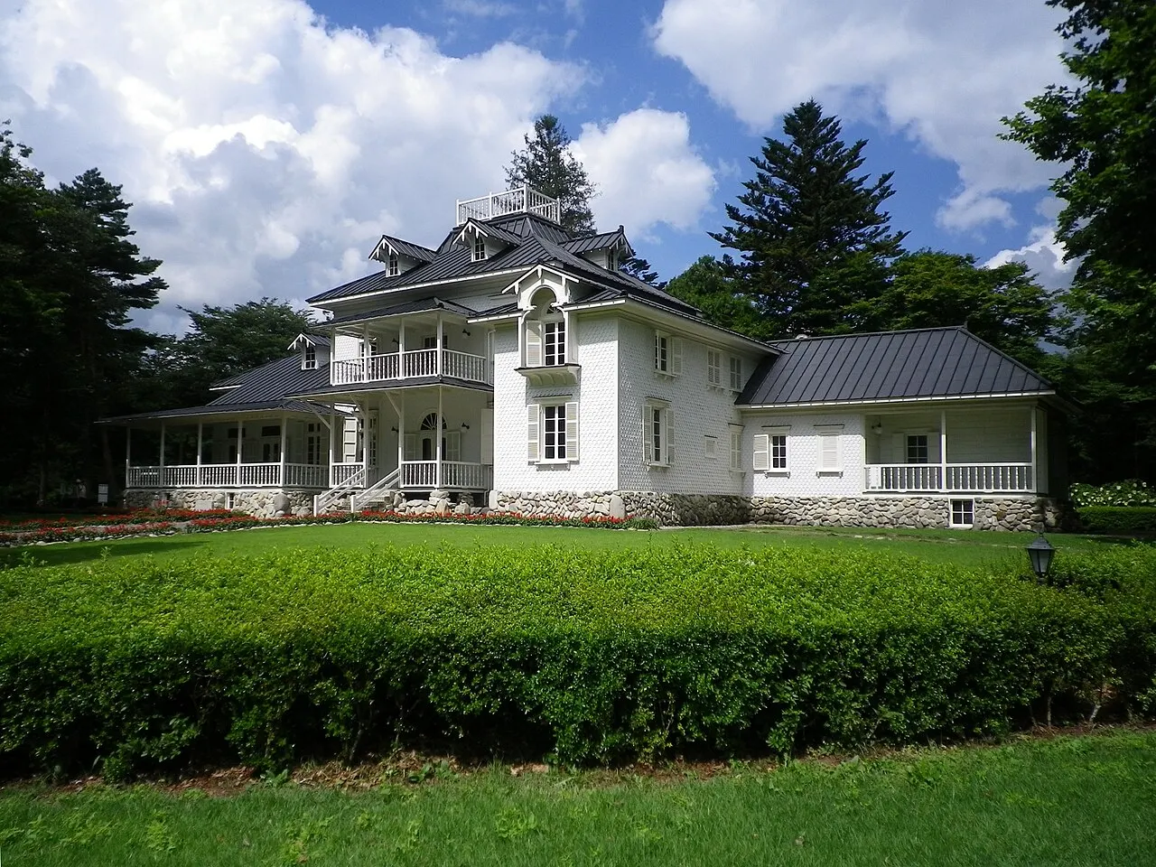 Former Aoki Family Nasu Villa, Nasushiobara, Tochigi, Japan