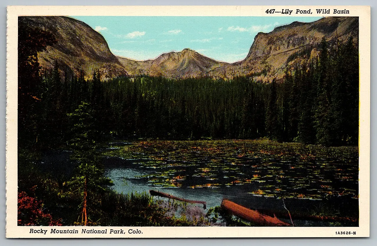Wild Basin, Rocky Mountain National Park, Colorado, United States