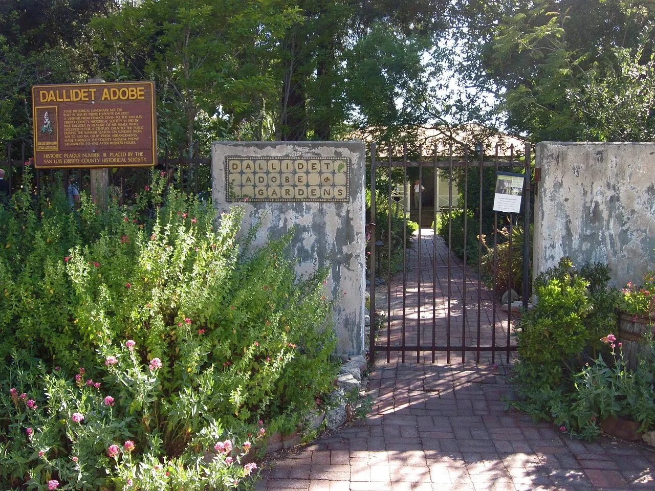 Dallidet Adobe and Gardens, San Luis Obispo, California, United States