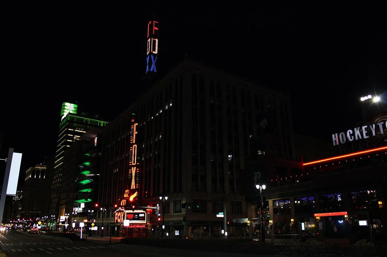 Fox Theatre Detroit, Detroit, Michigan, United States