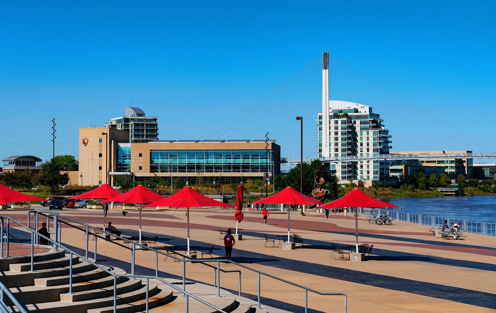 Gene Leahy Mall and Riverfront, Omaha, Nebraska, United States