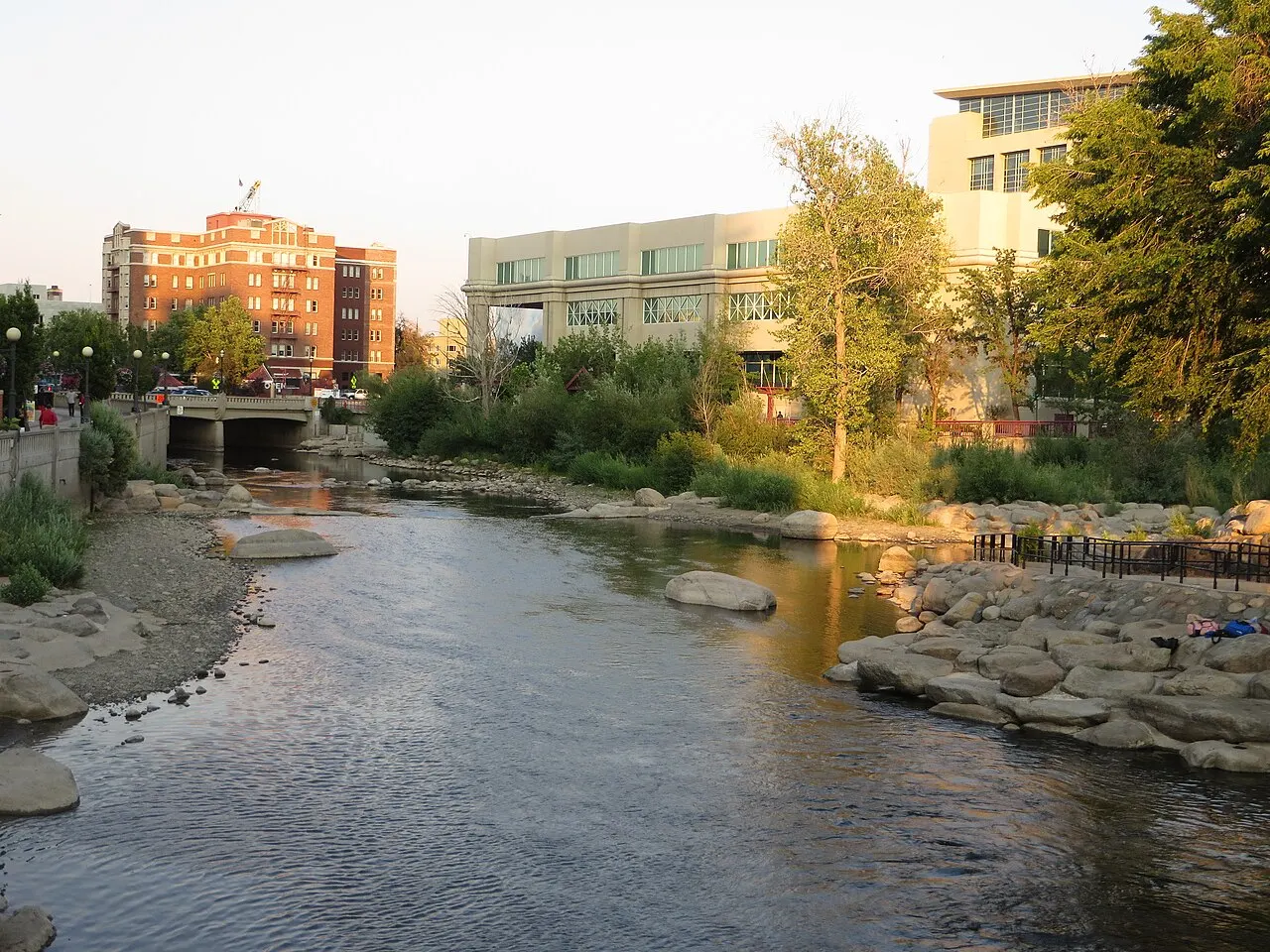 Truckee River Whitewater Park, Reno, Nevada, United States