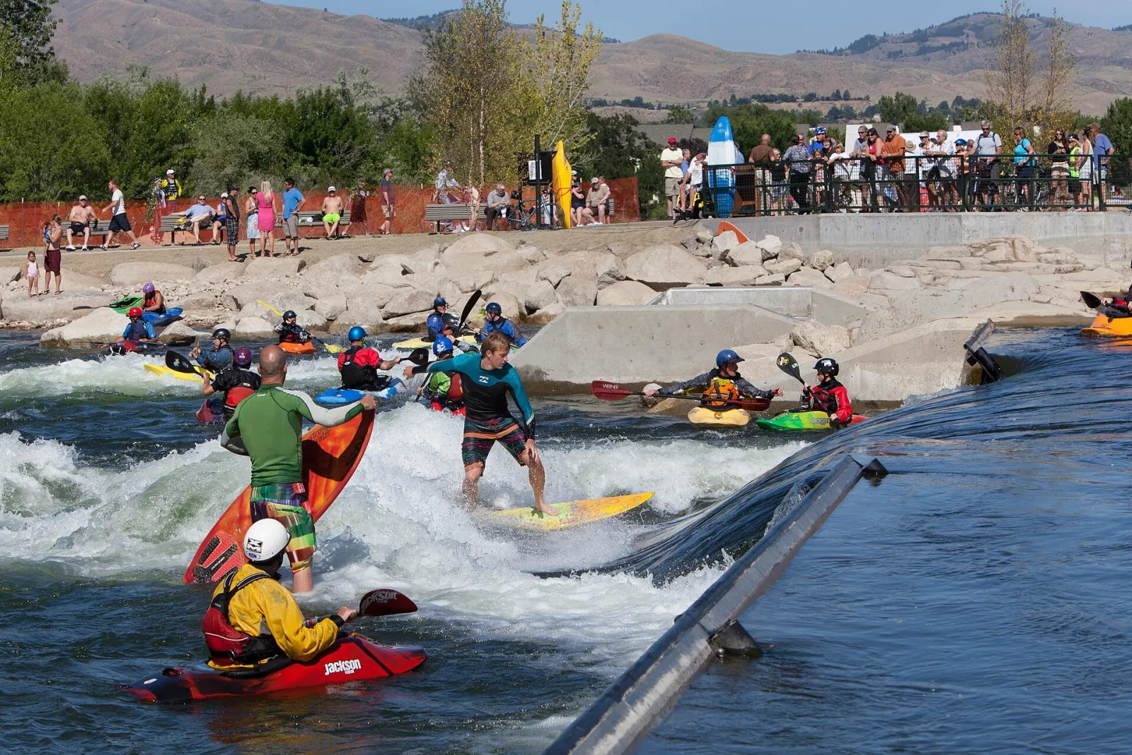 Boise River Float, Boise, Idaho, United States