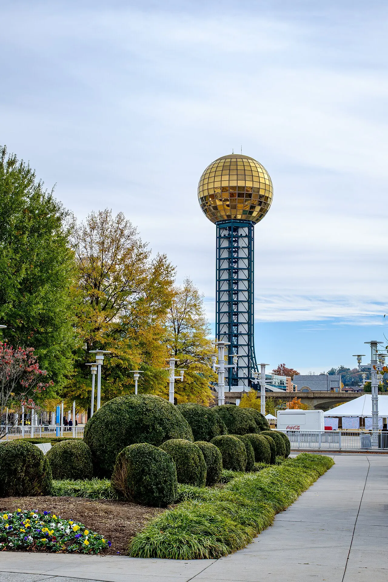 Sunsphere and World's Fair Park, Knoxville, Tennessee, United States