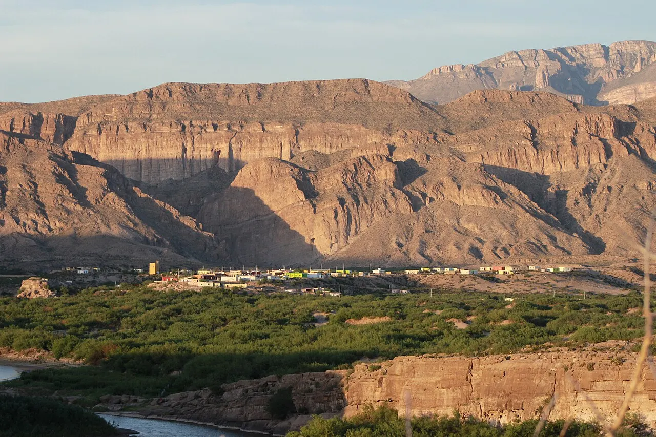 Rio Grande Village and Boquillas, Mexico, Big Bend National Park, Texas, United States