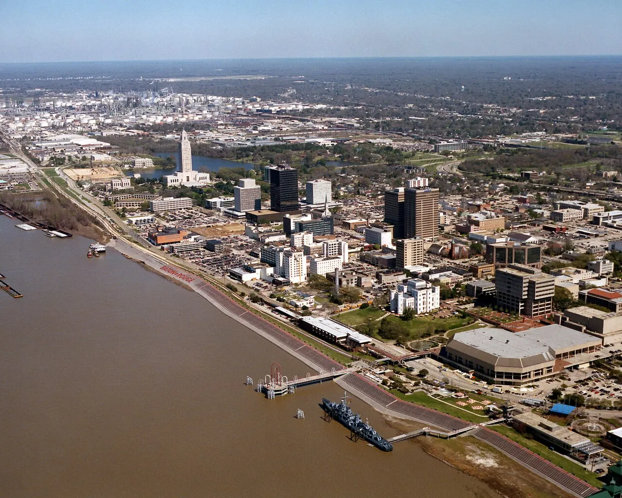 Baton Rouge Riverfront, Baton Rouge, Louisiana, United States