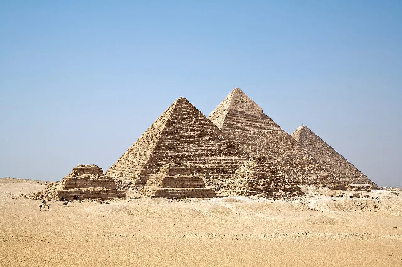 The Pyramids of Giza, Cairo and Giza, Egypt