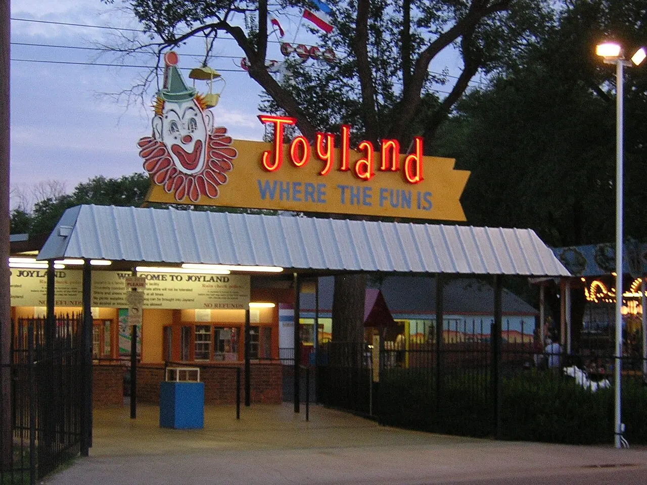 Joyland Amusement Park, Lubbock, Texas, United States
