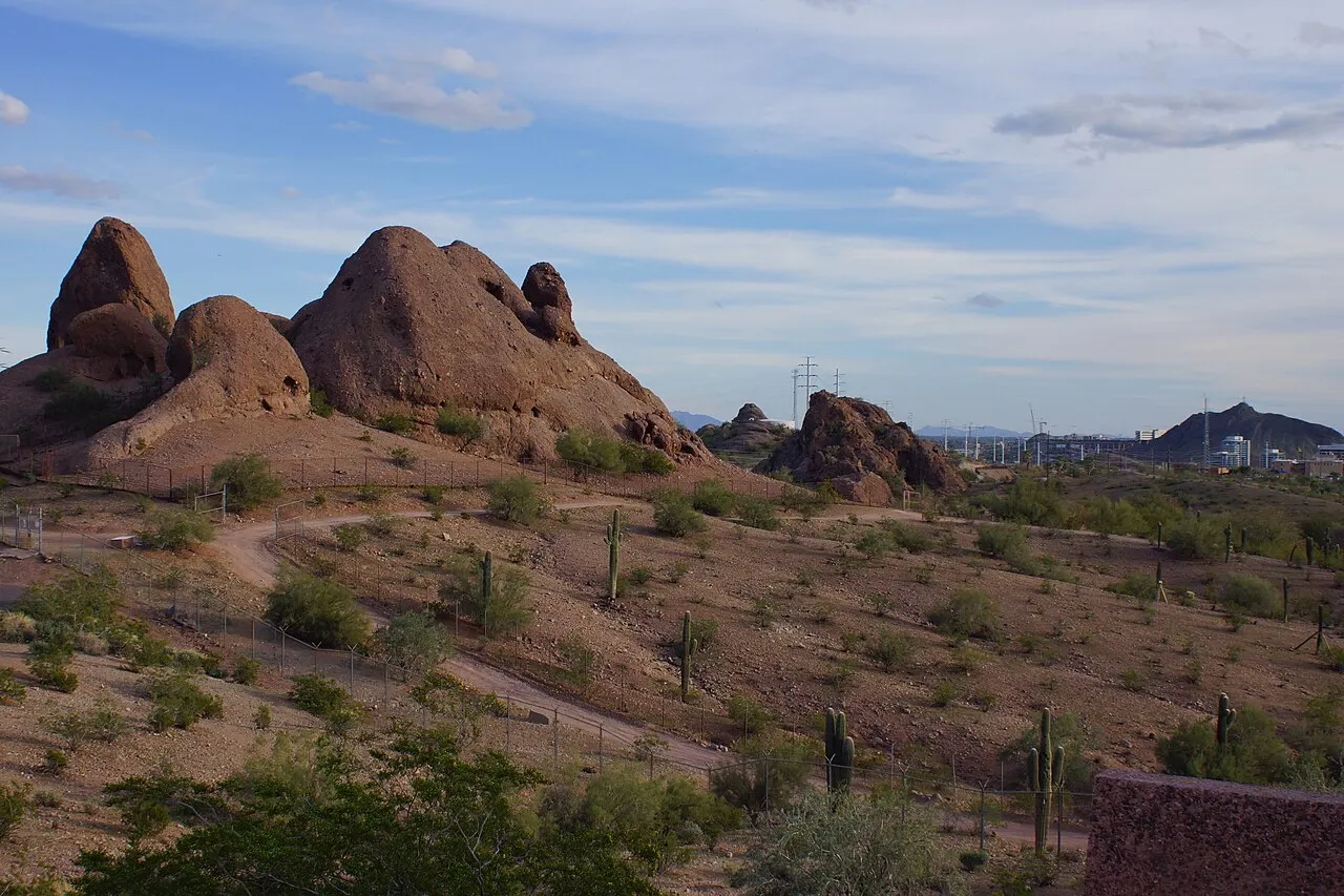 Tempe Butte (A Mountain), Tempe, Arizona, United States