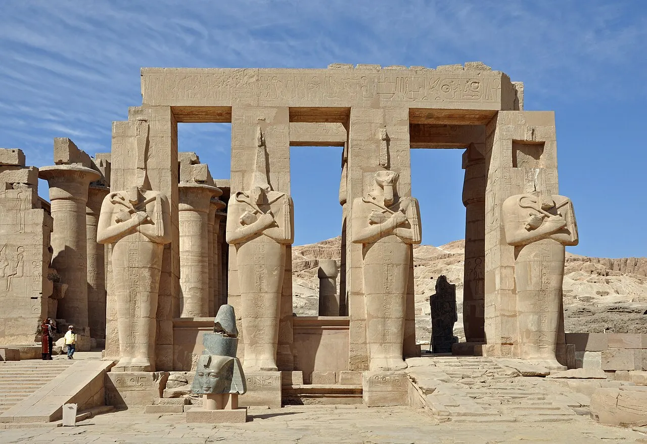 The Ramesseum, Luxor, Egypt