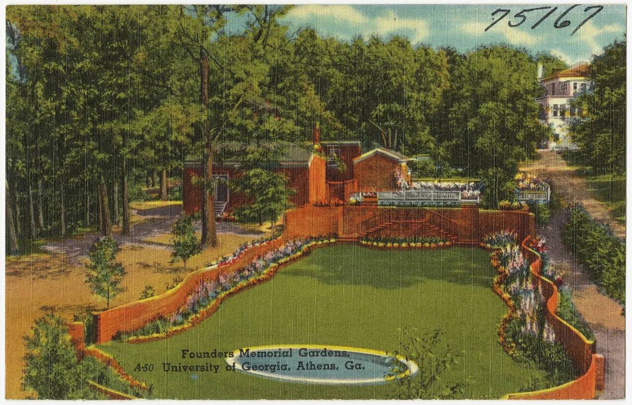 Founders Memorial Garden, Athens, Georgia, United States