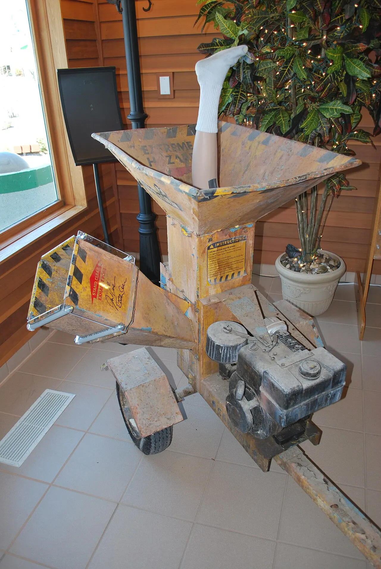 Fargo Woodchipper, Fargo, North Dakota, United States