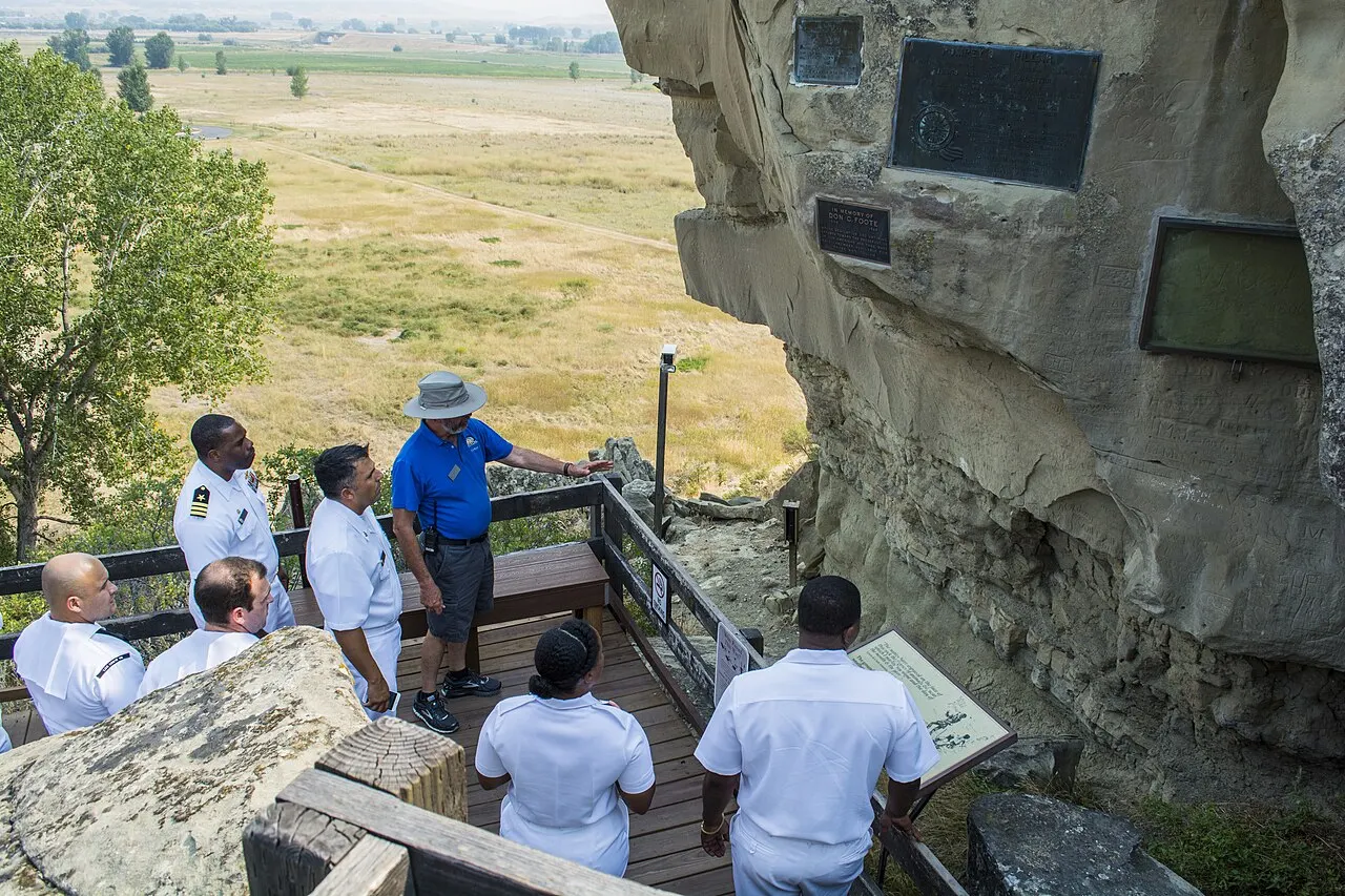 Pompeys Pillar National Monument, Billings, Montana, United States