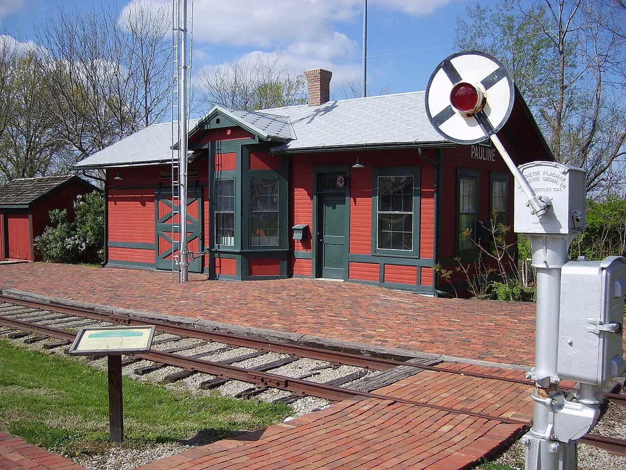 Old Prairie Town at Ward-Meade Historic Site, Topeka, Kansas, United States
