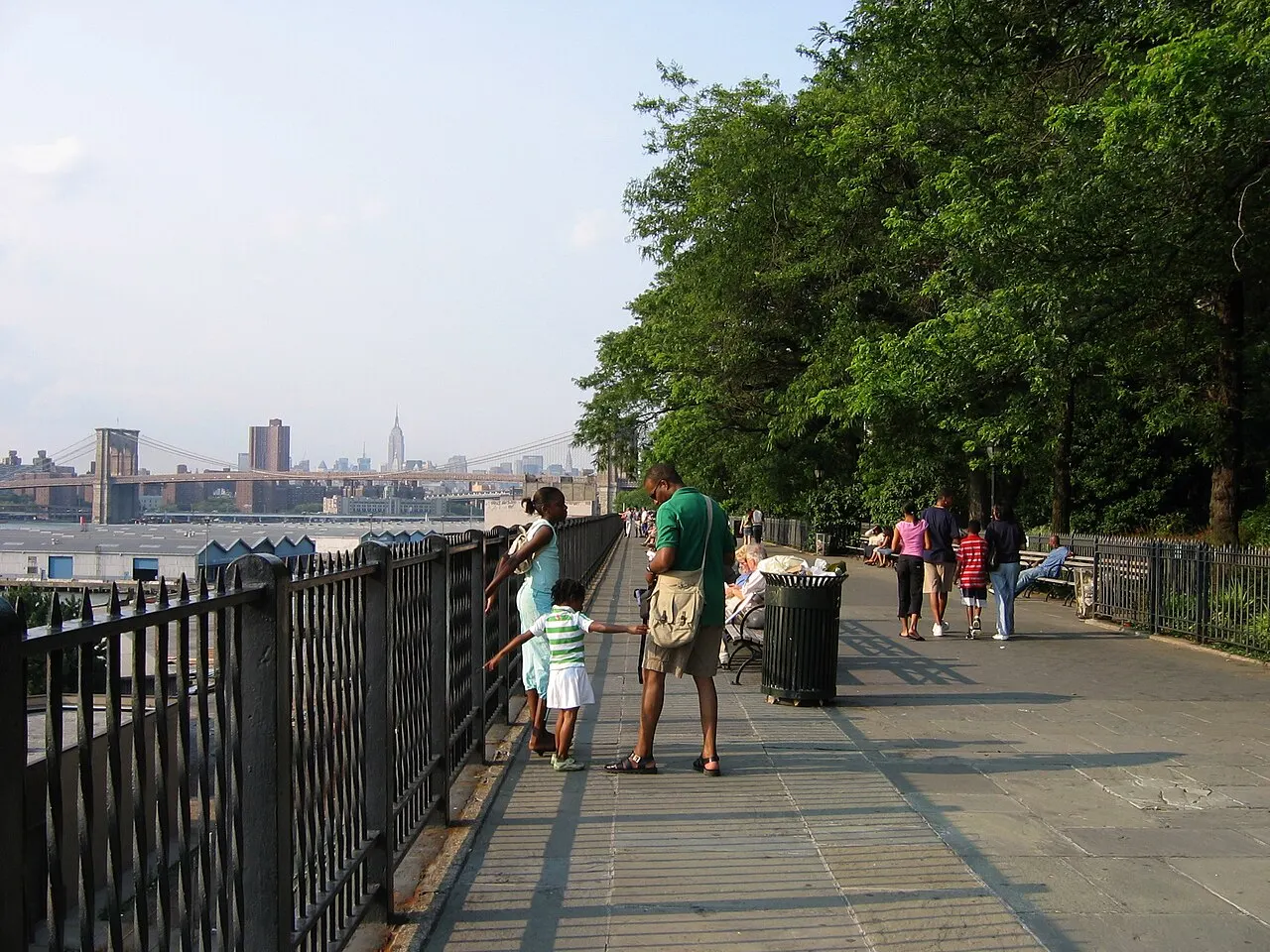Brooklyn Heights Promenade, Brooklyn, New York, United States