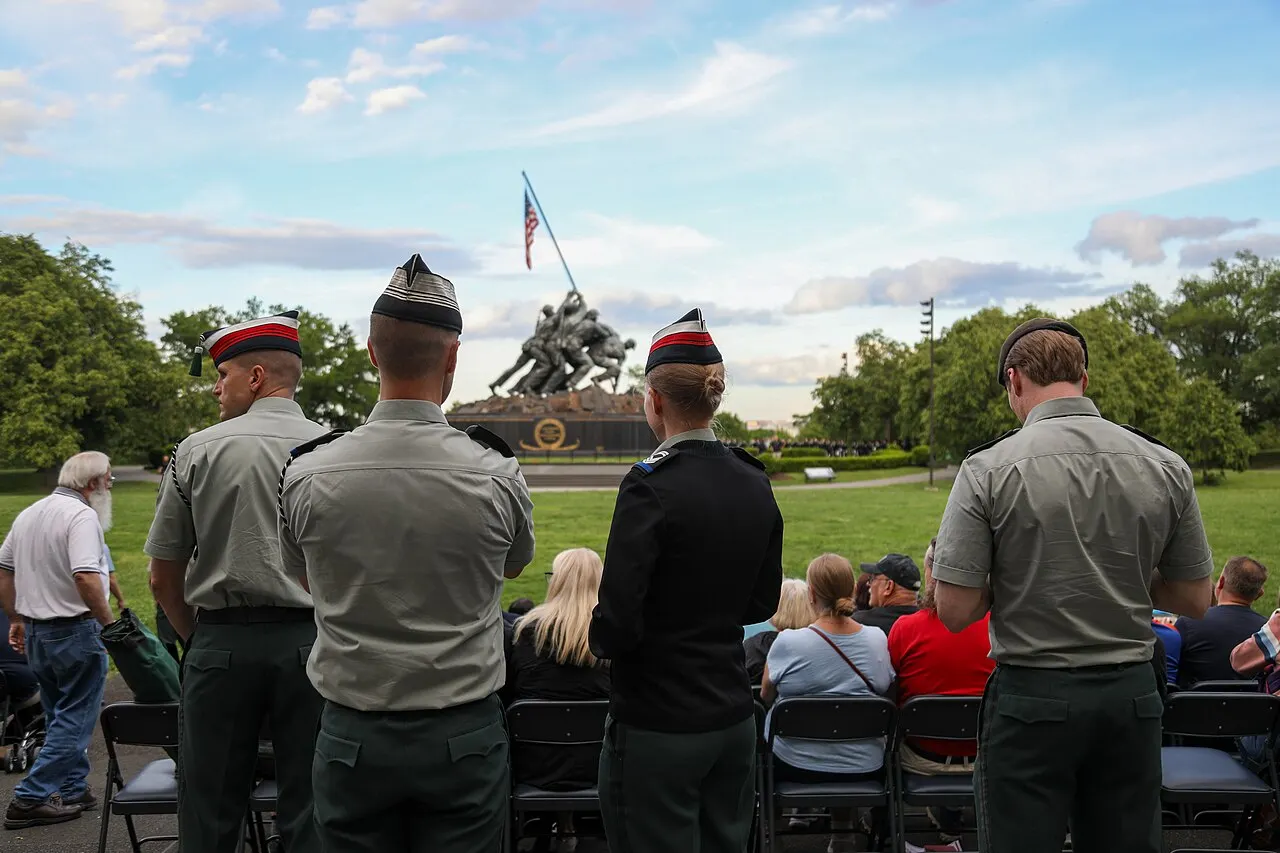 Marine Corps War Memorial, Arlington, Virginia, United States