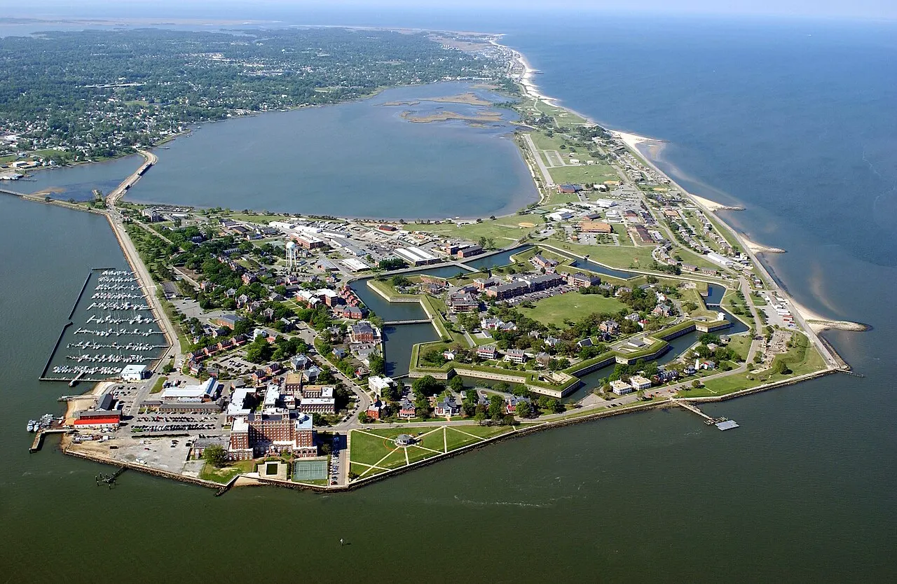 Fort Monroe National Monument, Hampton, Virginia, United States