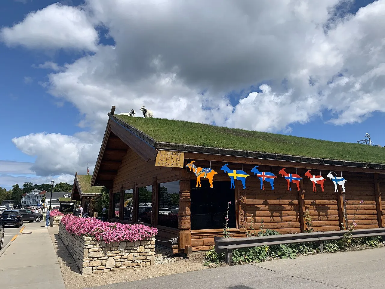 Al Johnson's Swedish Restaurant, Door County, Wisconsin, United States