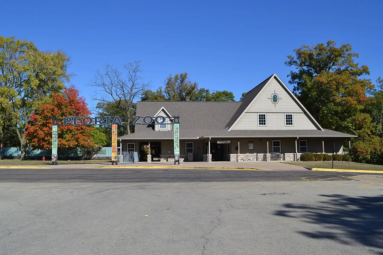 Glen Oak Park and Peoria Zoo, Peoria, Illinois, United States