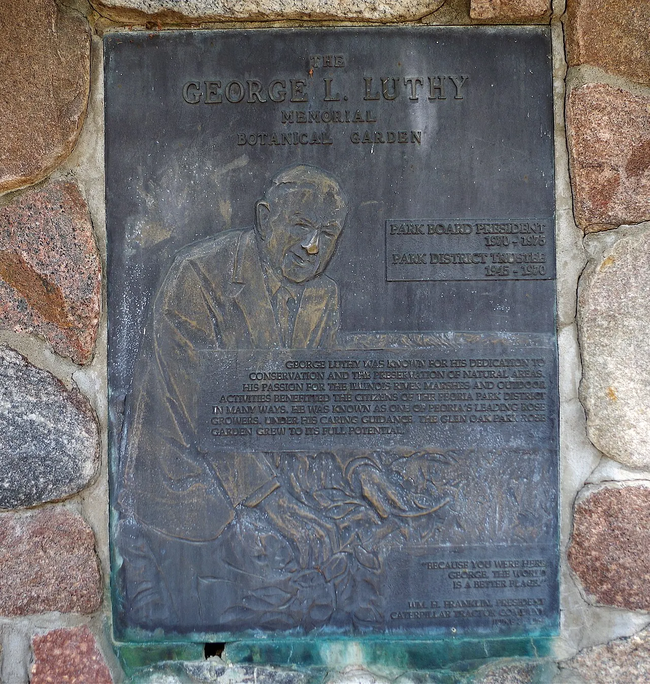 Luthy Botanical Garden, Peoria, Illinois, United States