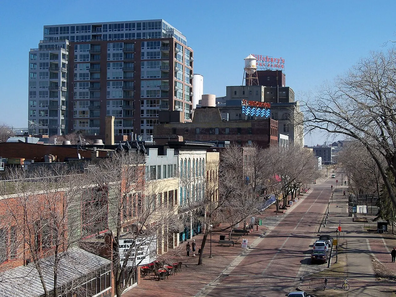 St. Anthony Main and Nicollet Island, Minneapolis, Minnesota, United States