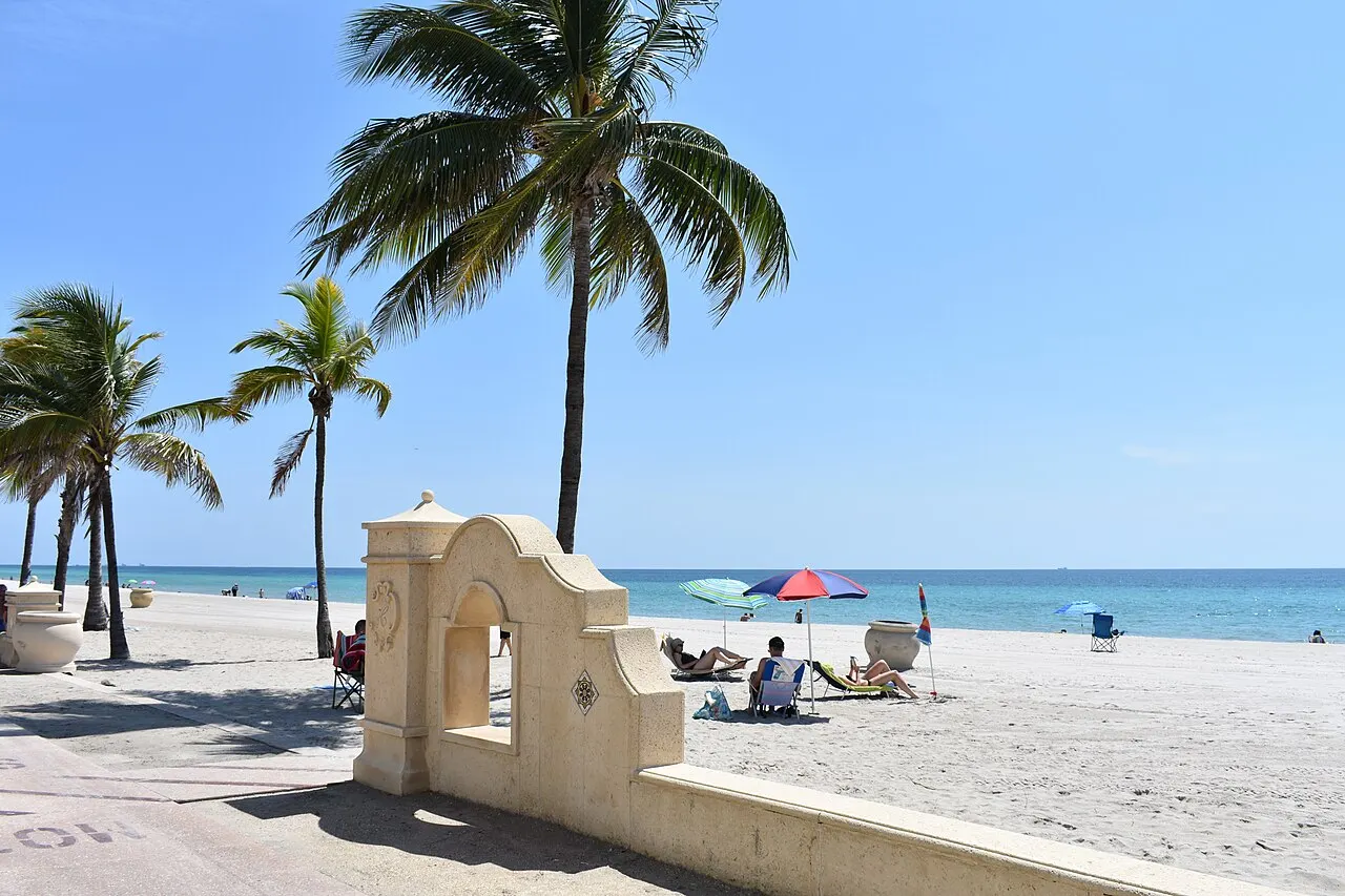 Hollywood Beach Broadwalk, Hollywood, Florida, United States