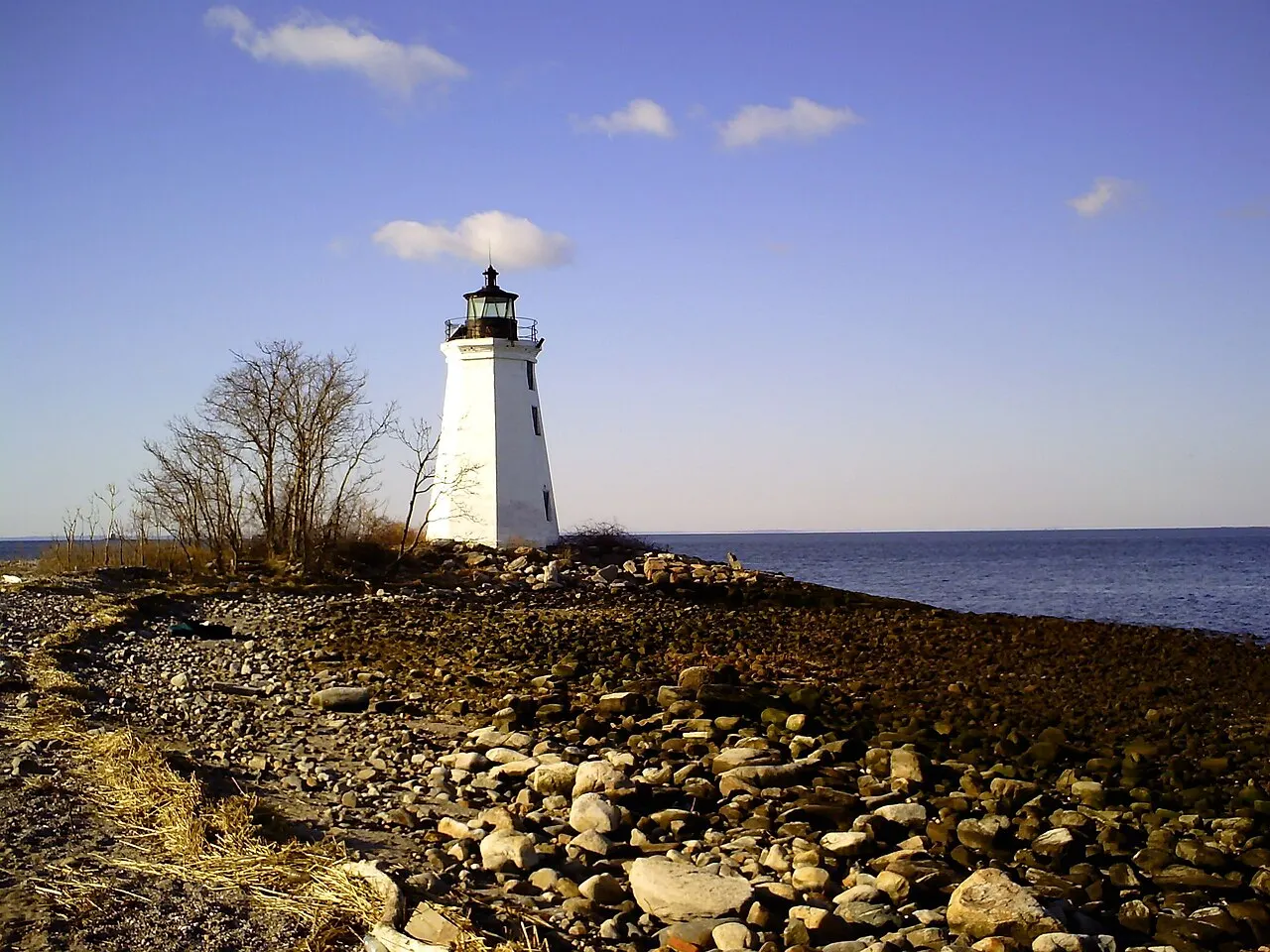 Fayerweather Island Lighthouse, Bridgeport, Connecticut, United States