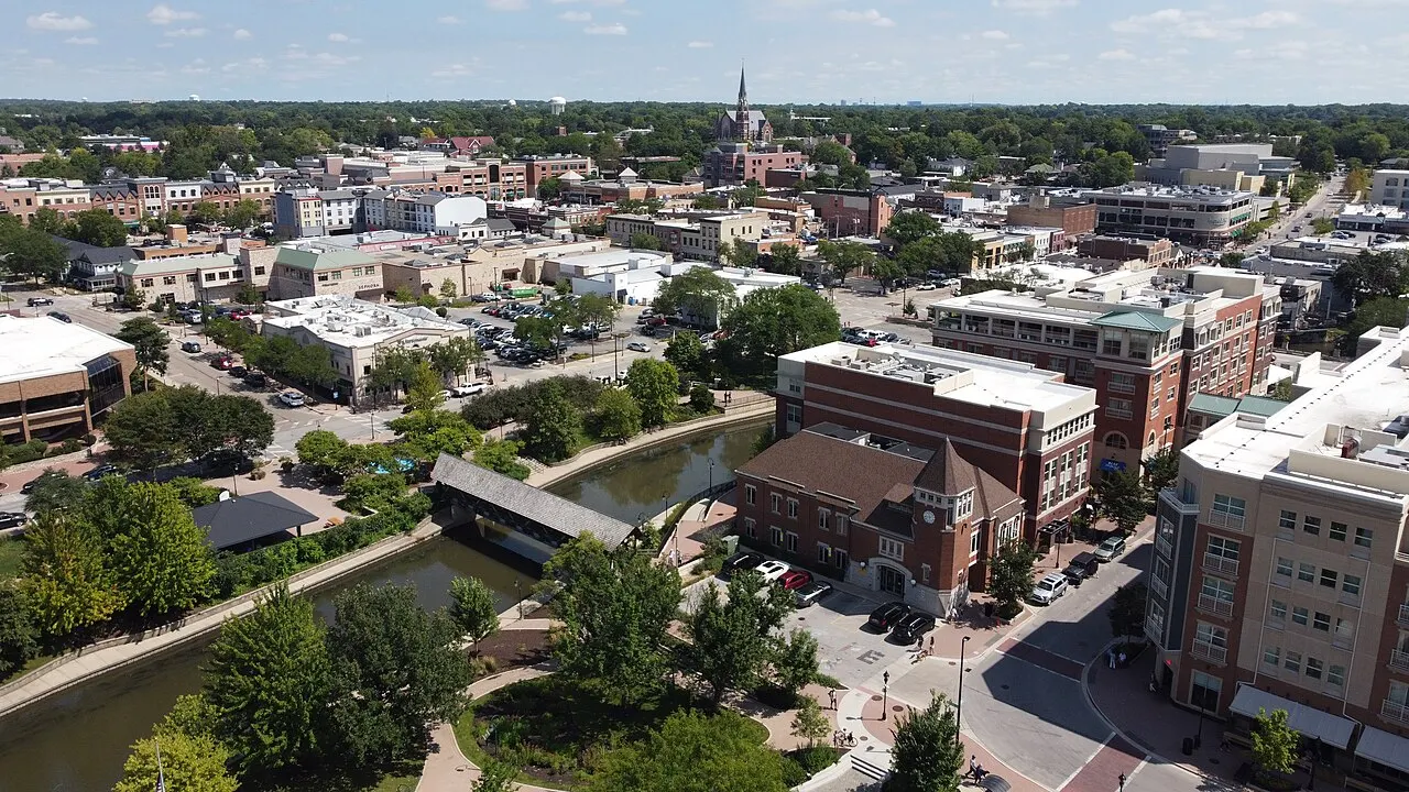 Downtown Naperville, Naperville, Illinois, United States