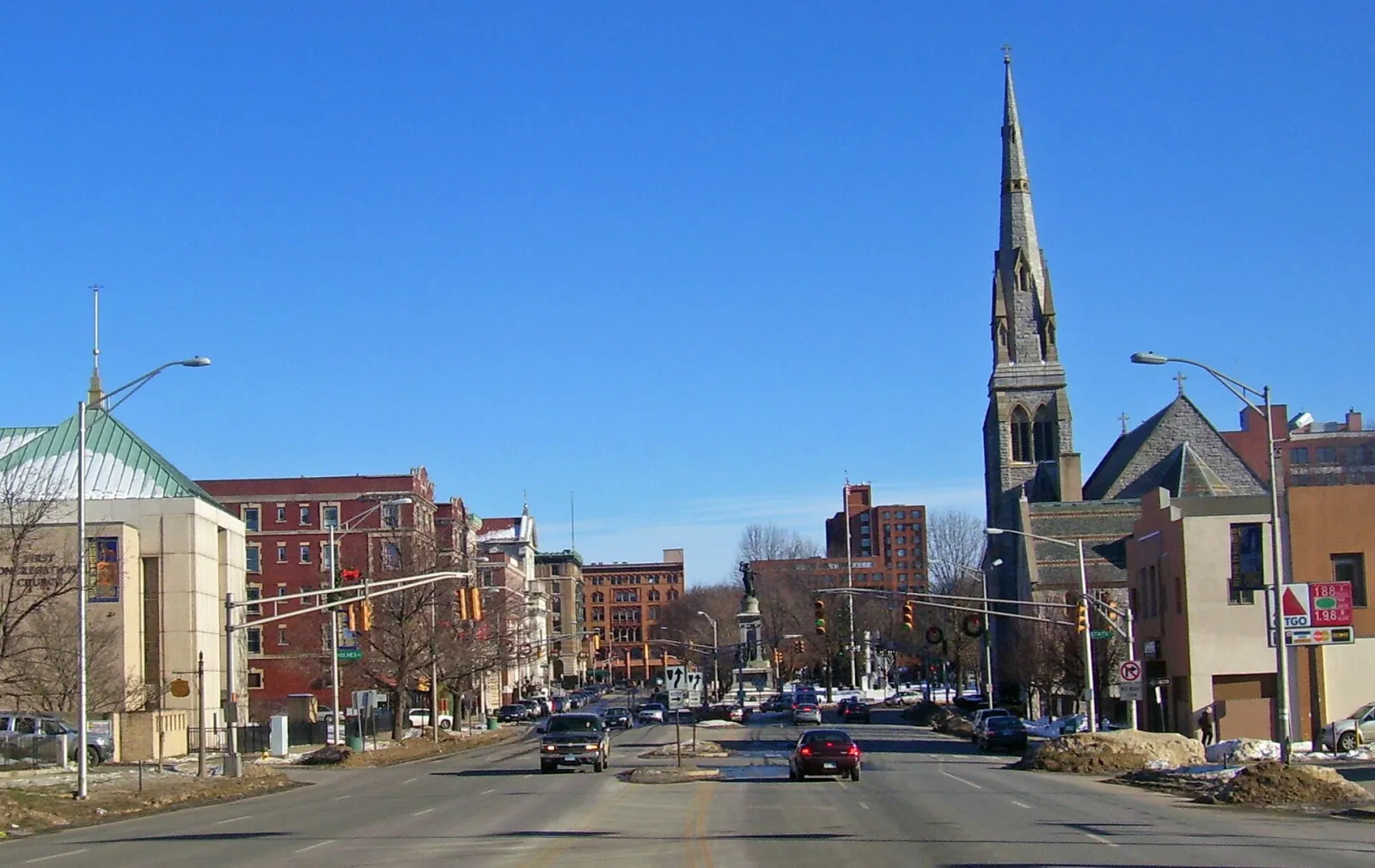 Downtown Waterbury, Waterbury, Connecticut, United States