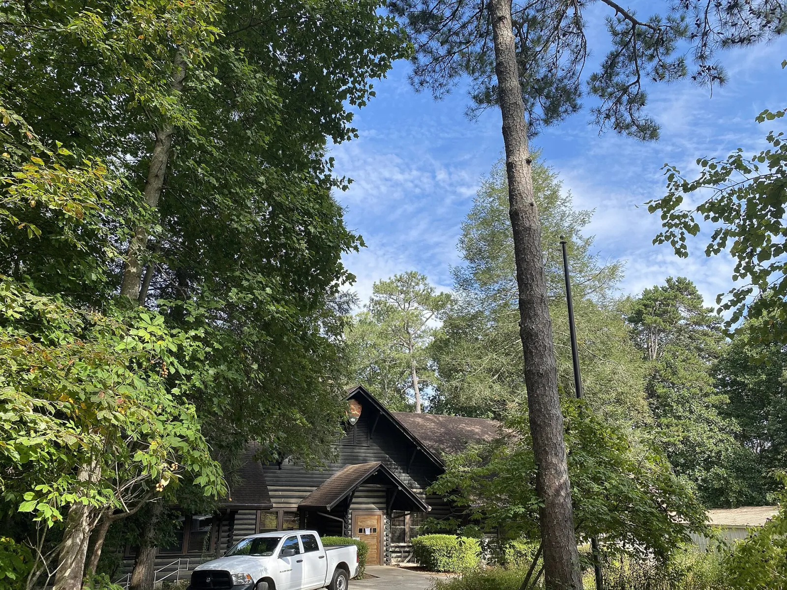 Hewlett Lodge from the North, Sandy Springs, Georgia, United States