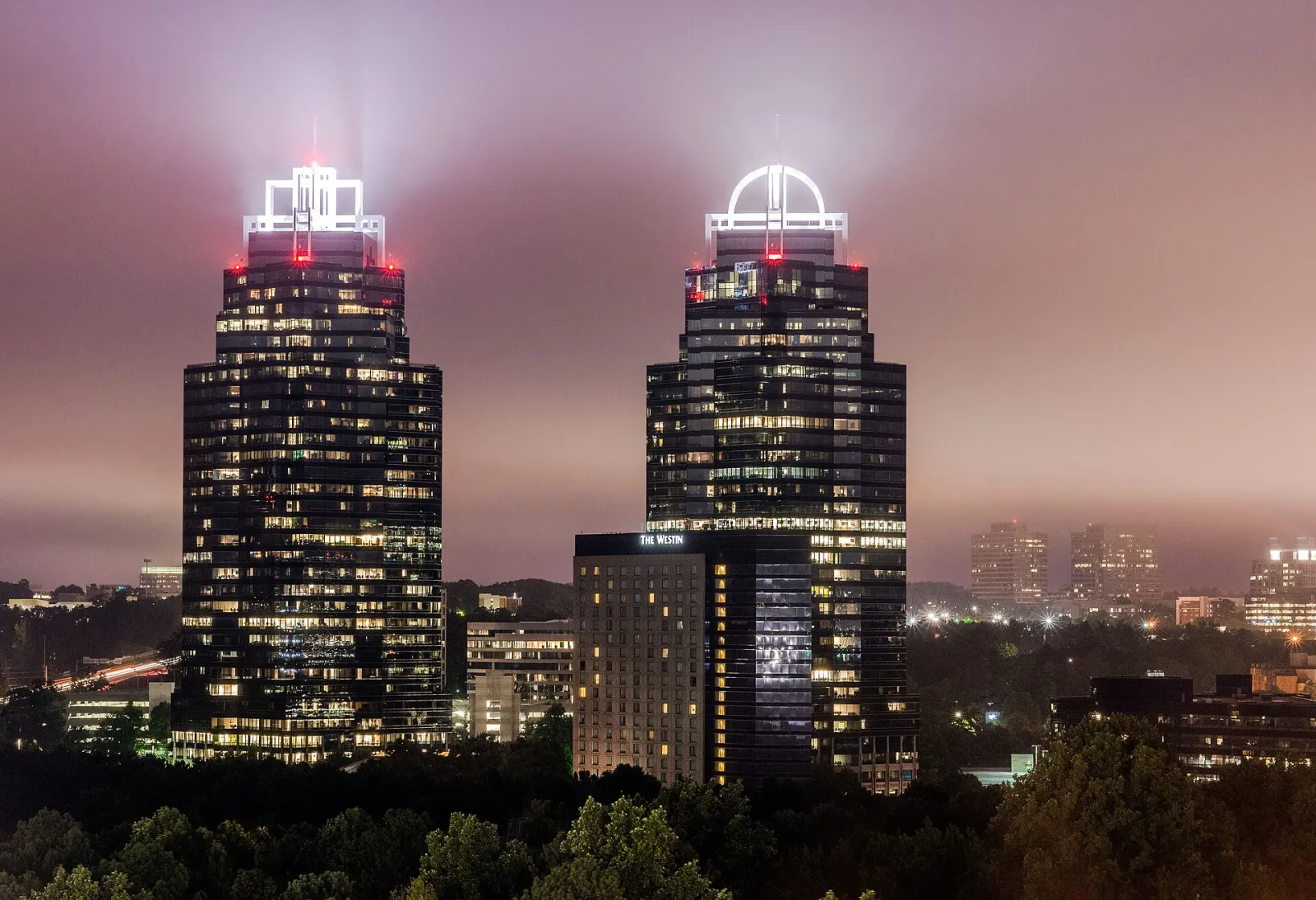 King and Queen Towers, Sandy Springs, Georgia, United States