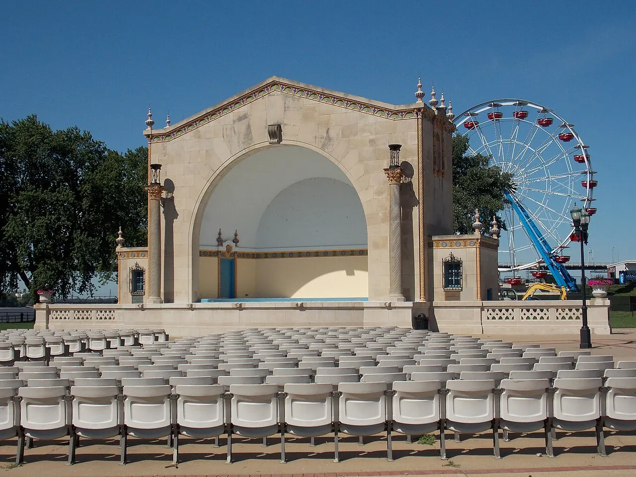 LeClaire Park, Davenport, Iowa, United States