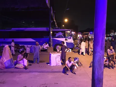 General Bus Stand Gujranwala in Gujranwala, Punjab