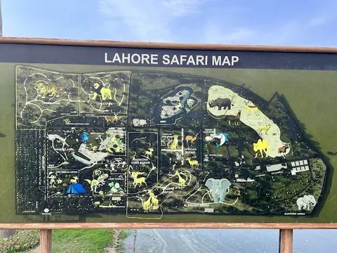 Safari Zoo in Lahore, Punjab