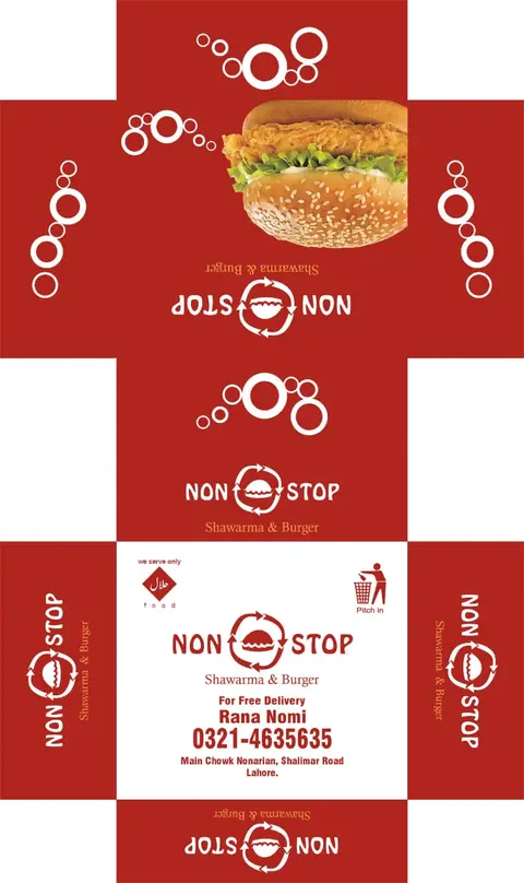 NonStop Pizza, Burger & Shawarma in Lahore, Punjab