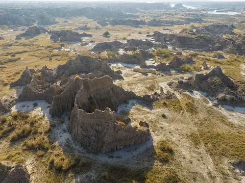 Chakwal Canyons in Thoa Bahdar, Punjab