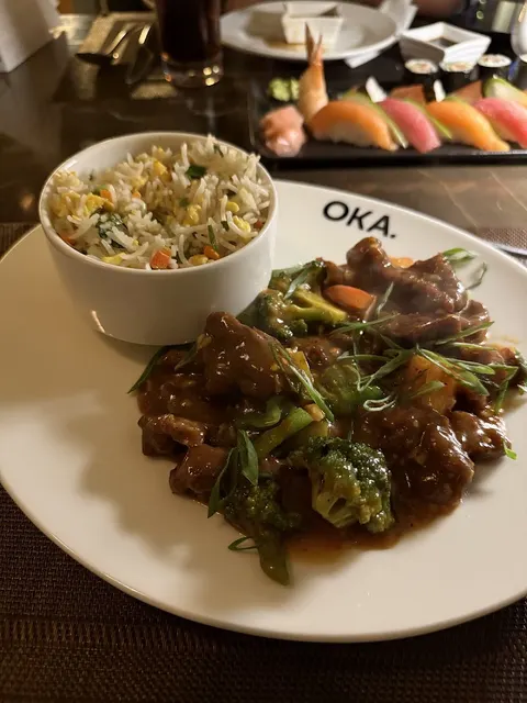 OKA. Pan Asian and Sushi in Lahore, Punjab