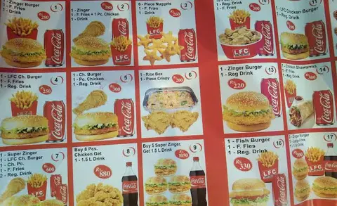 LFC Resturant in Muzaffargarh, Punjab