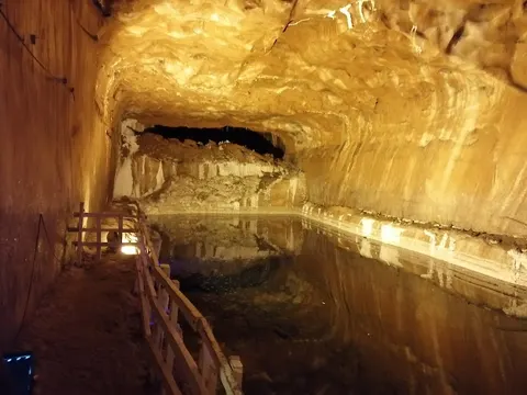 Khewra Salt Mine in Khewra, Punjab
