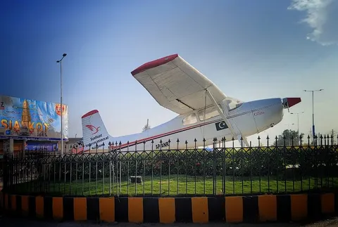 Sialkot International Airport in Sambrial, Punjab