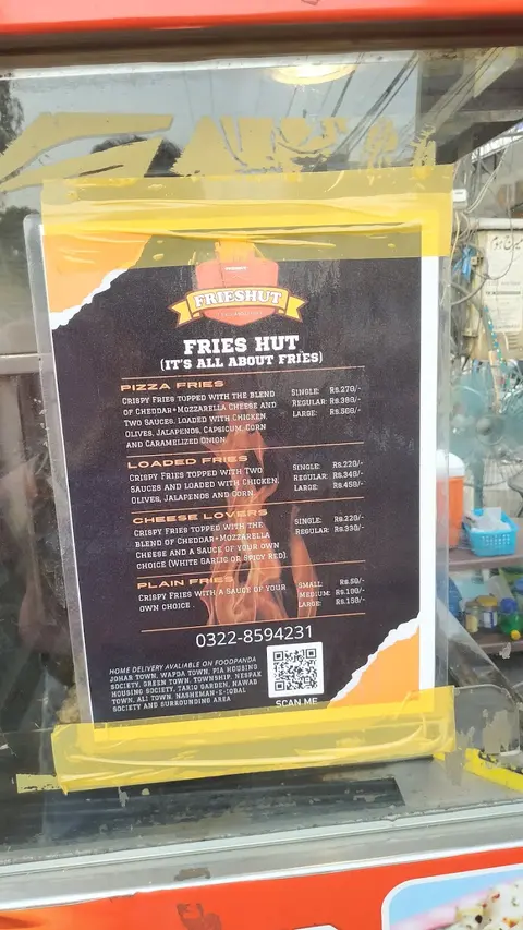 FRIES HUT (Its All About Fries) in Lahore, Punjab