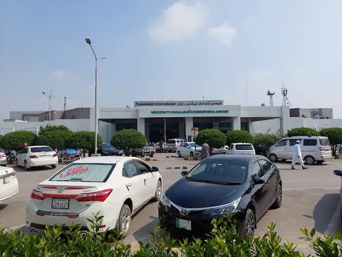 Faisalabad International Airport in Faisalabad, Punjab