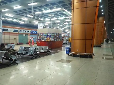 Sialkot International Airport in Sambrial, Punjab