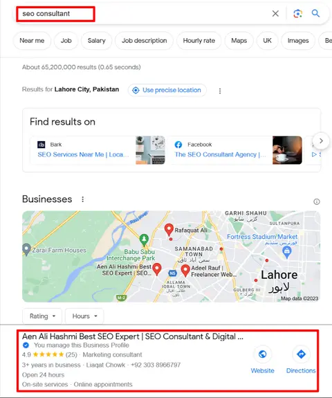 Aen Ali Hashmi - SEO Expert & Digital Marketing Services in Lahore, Pakistan in Lahore, Punjab