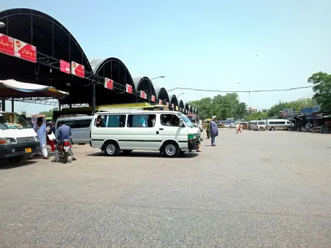 General Bus Stand Gujranwala in Gujranwala, Punjab